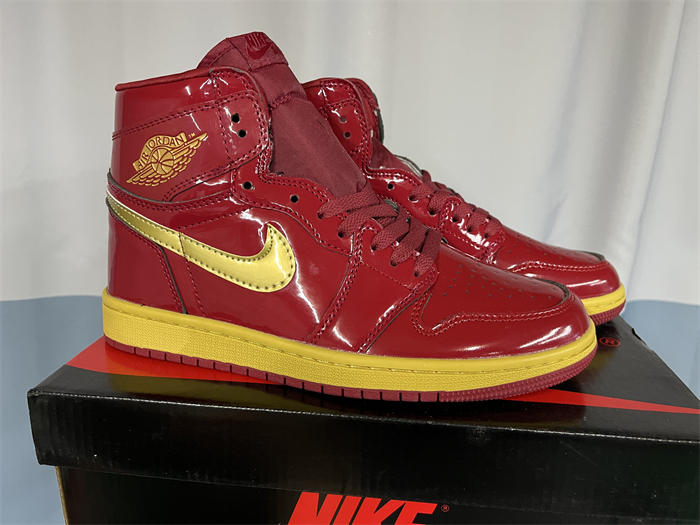 Women's Running Weapon Air Jordan 1 Red Shoes 0420 Women's Running Weapon Air Jordan 1 Red Shoes 0420
